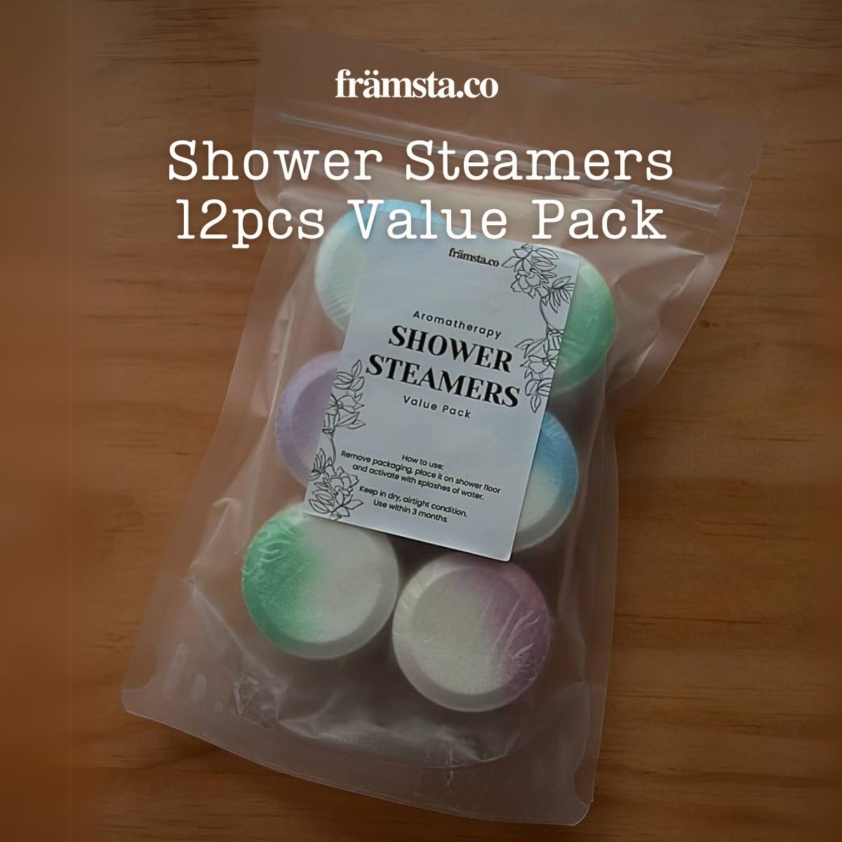 Shower Steamers: 12pcs Value Pack