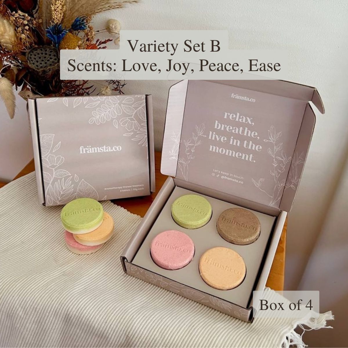 Shower Steamers: Pack of 4