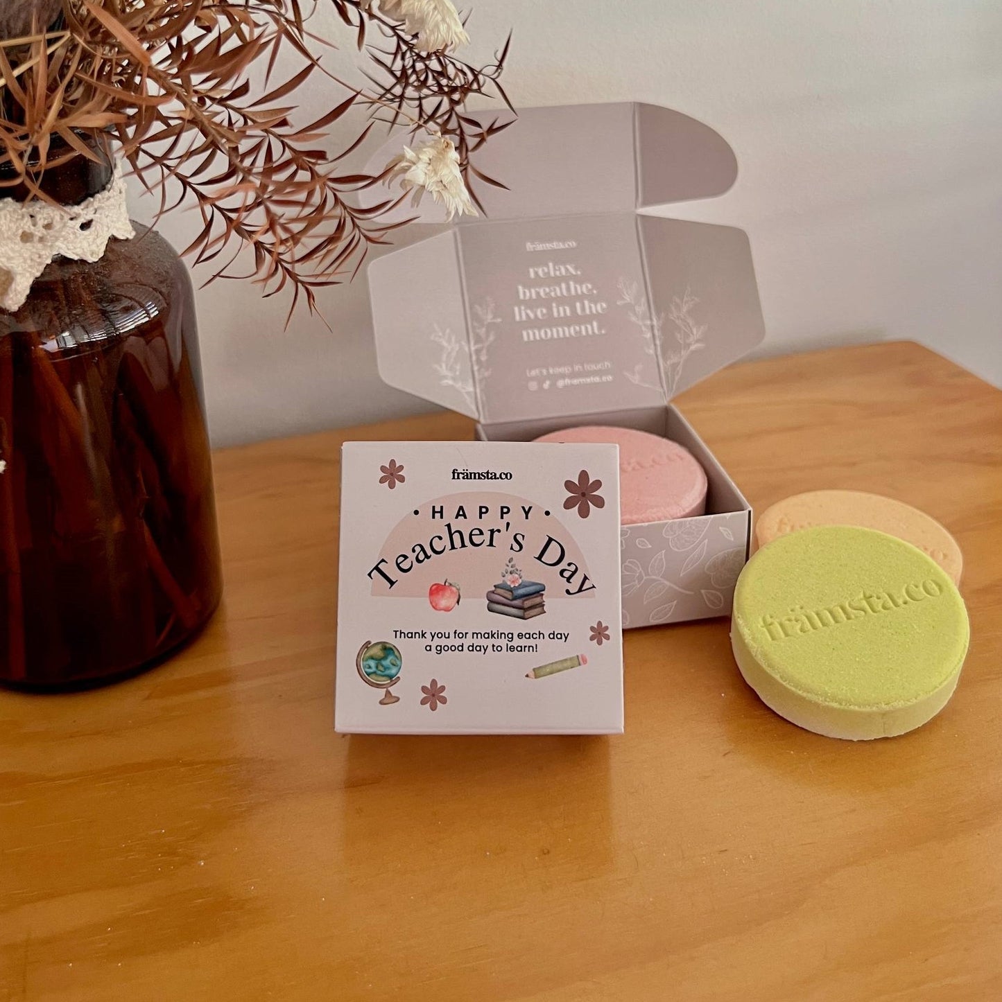 Teacher's Day: Shower Steamers