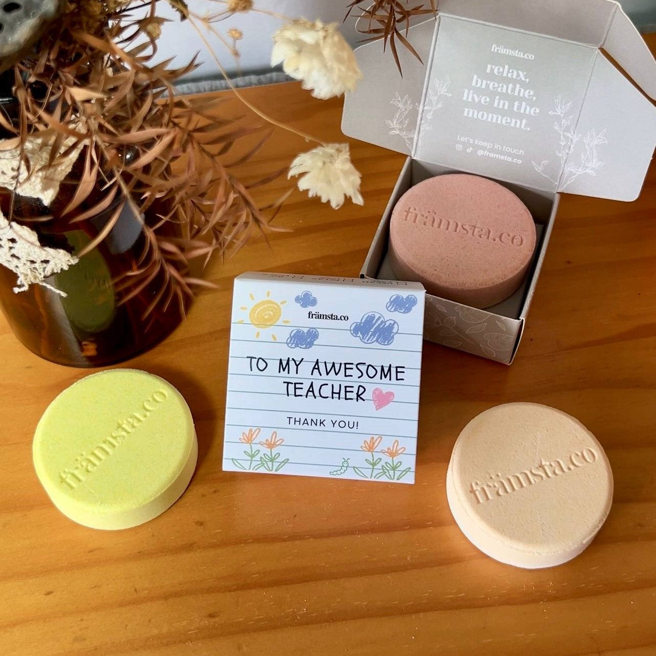 Teacher's Day: Shower Steamers