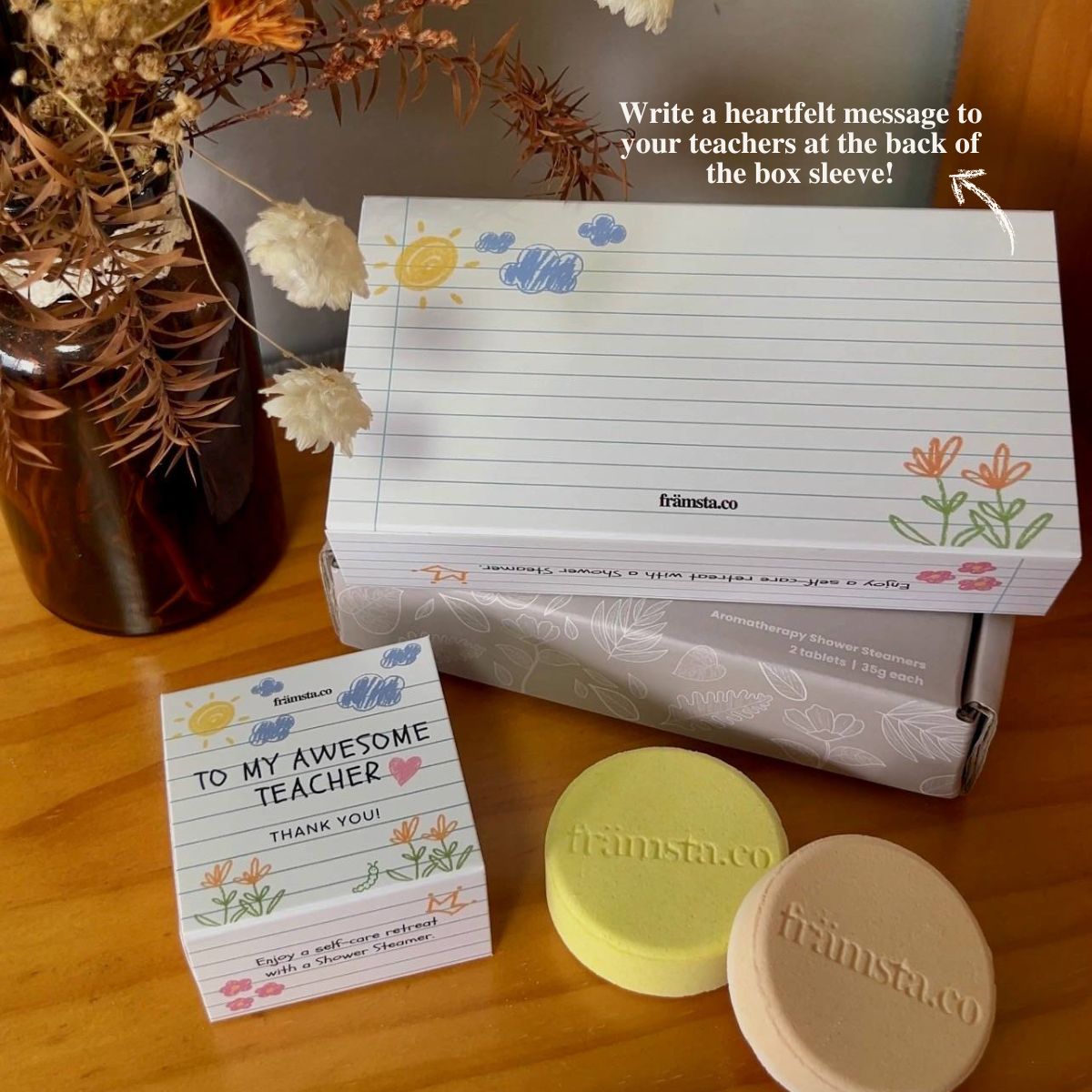 Teacher's Day: Shower Steamers
