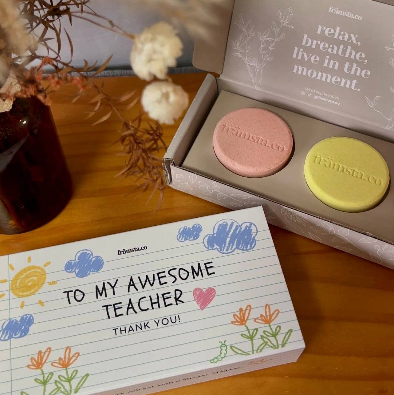 Teacher's Day: Shower Steamers