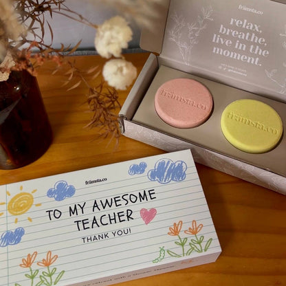 Teacher's Day: Shower Steamers