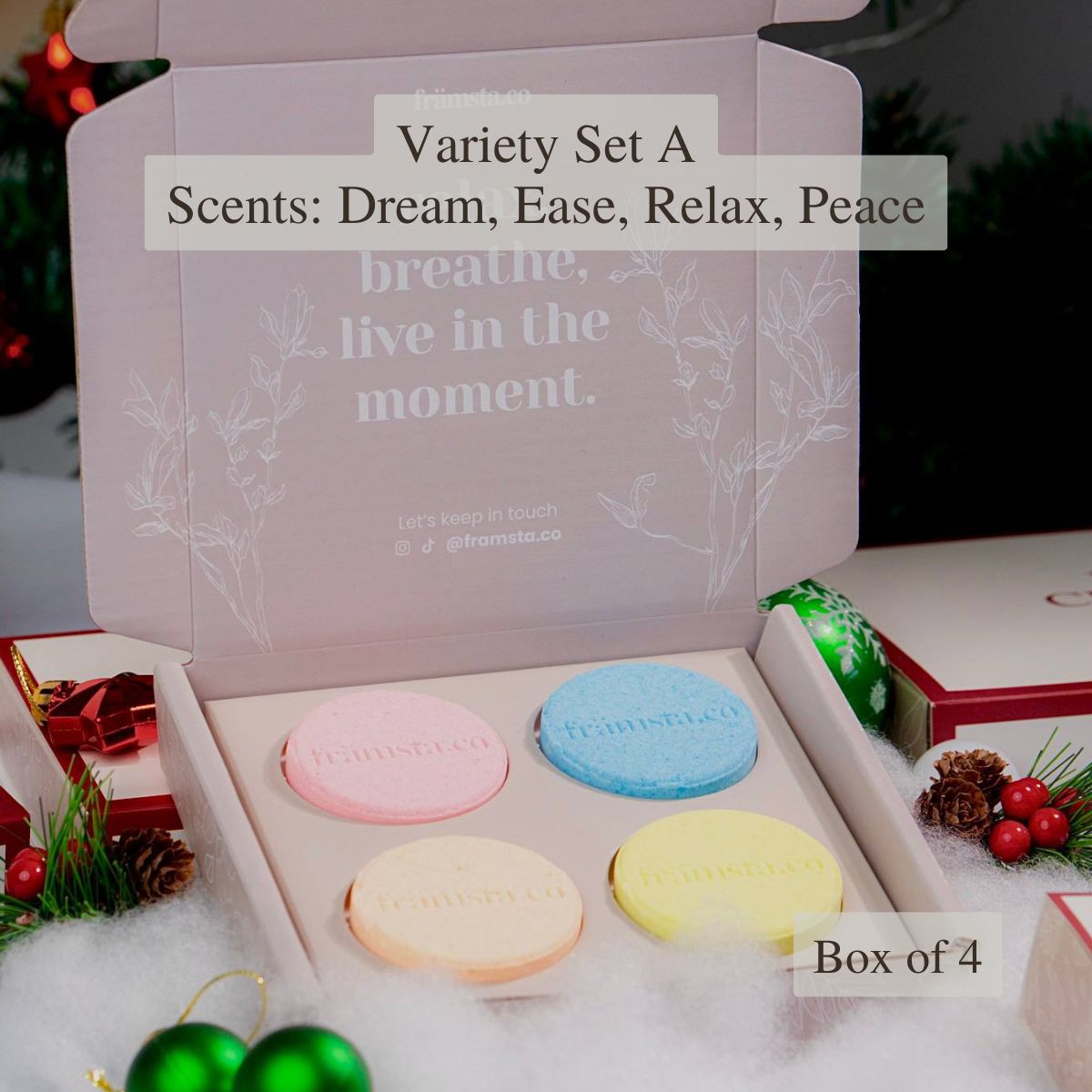 Shower Steamers: Pack of 4