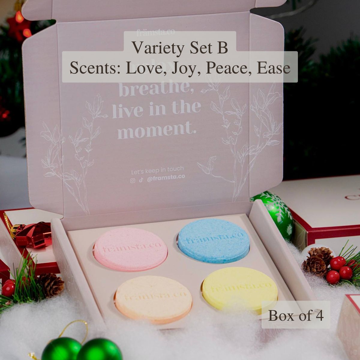 Shower Steamers: Pack of 4