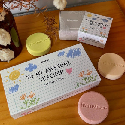 Teacher's Day: Shower Steamers