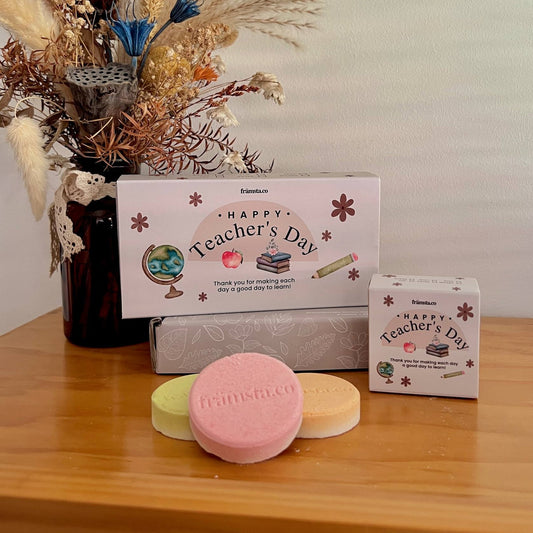 Teacher's Day: Shower Steamers