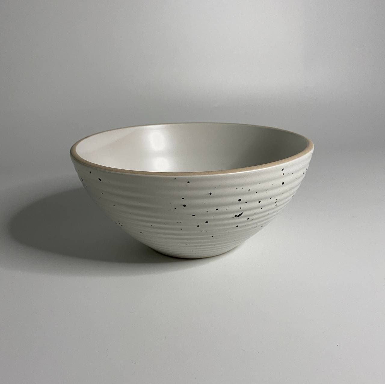 Japanese Speckled Ceramic - 6 inch Soup Bowl