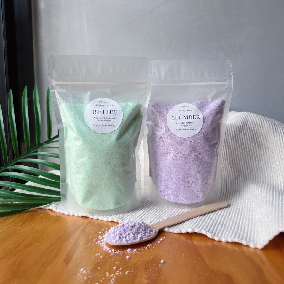 Shower Powder Container Shower Steamers Powder: Bundle of 3 – främsta