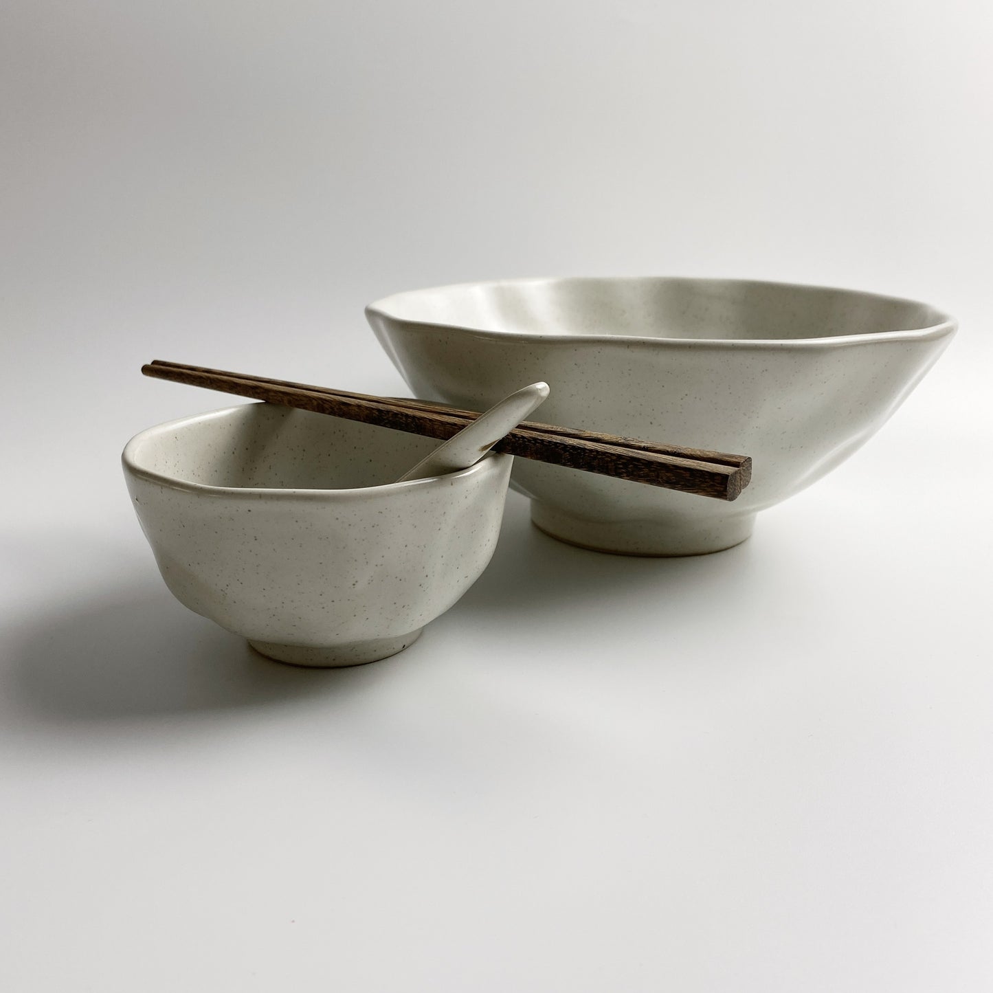 Ceramic Speckled - Serving Bowl