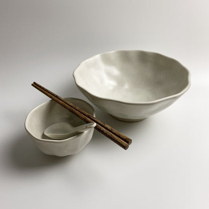 Ceramic Speckled - Serving Bowl