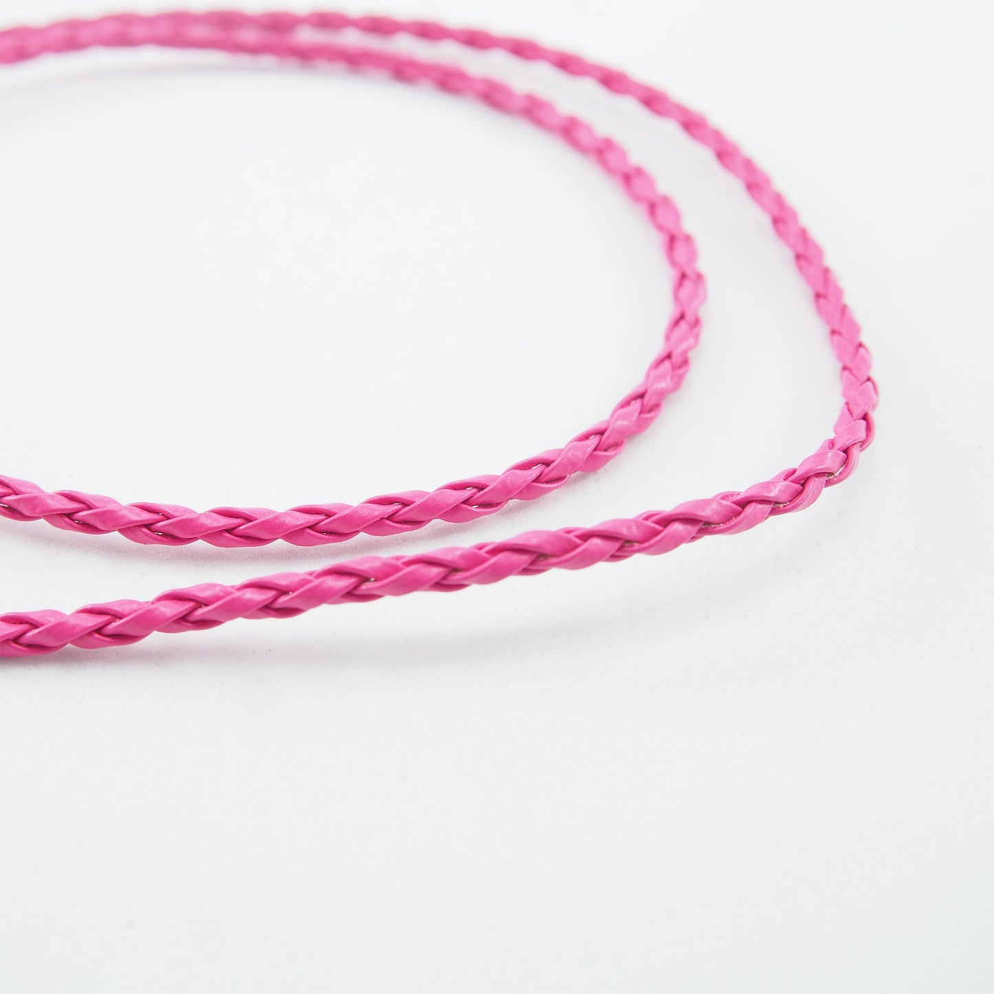 Mask Chain - Pink Vegan Leather